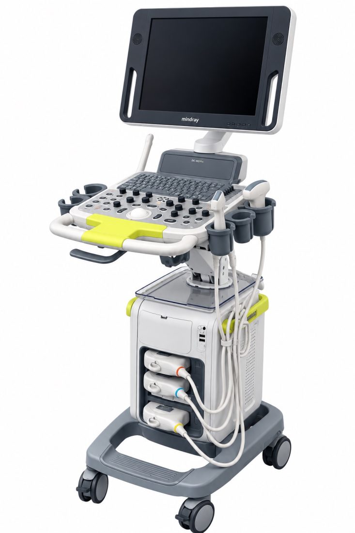 Ехографът Mindray DC-N3 Pro, с който се прави дуплекс доплеровото изследване